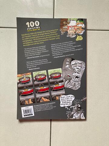 Komik kartun 100 peristiwa yang bisa menimpa anda original gramedia