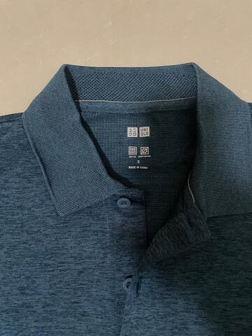 Poloshirt uniqlo pria dryfit 100% new original