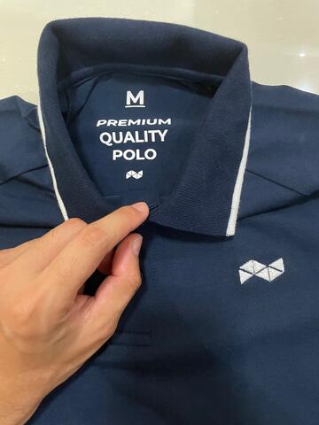 Poloshirt pria muscle fit Neveres 100% new original