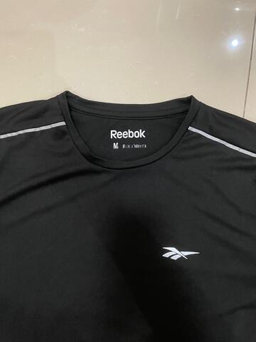 Tshirt dryfit gym / running pria Reebok 2nd 100% original