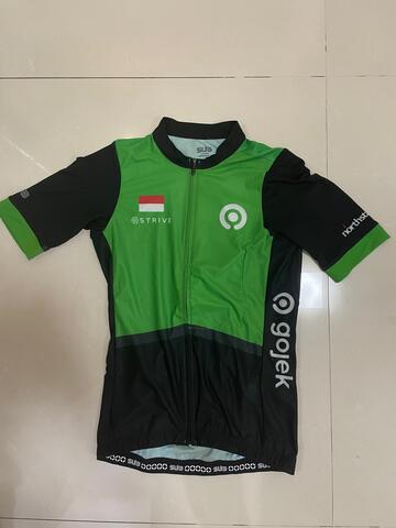 Jersey roadbike pria second Subjersey x Gojek 2nd original