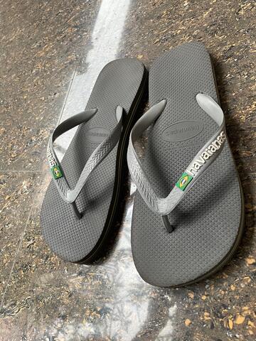Sandal Havaianas pria 2nd grey