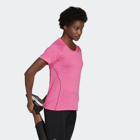 Adidas Runner Tee Kaos Lari Wanita Original