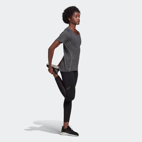 Adidas Runner Tee Kaos Lari Wanita Original