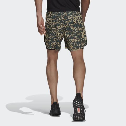 Adidas Fast Two-in-One Graphic Primeblue Shorts GN1405 Original