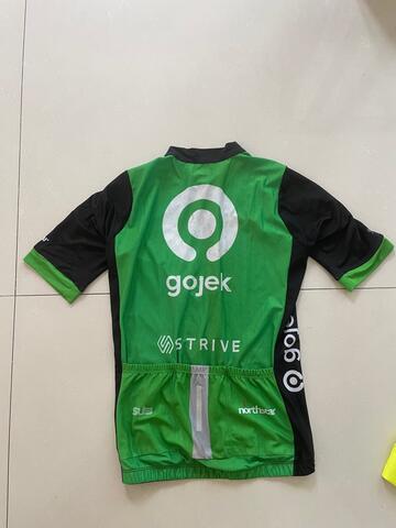 Jersey roadbike pria second Subjersey x Gojek 2nd original