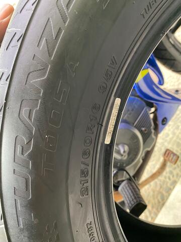 jual ban Turanza 215/60/16 T005 akte 2018
