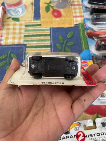 Hot Wheels Hotwheels '90 Honda Civic EF White HW Then and Now 2017