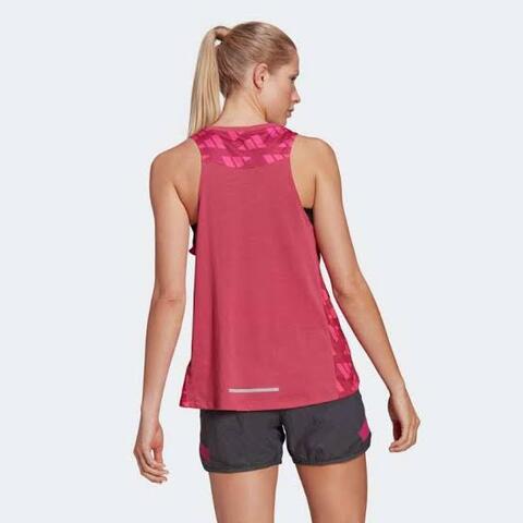 Adidas Own The Run Celebration Tank Top Women Wanita GK5073 Original