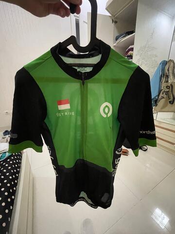 Jersey roadbike pria second Subjersey x Gojek 2nd original