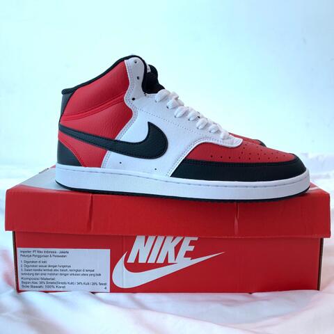 Nike COURT VISION MID NBA Original sepatu basket not jordan kyrie kobe kd