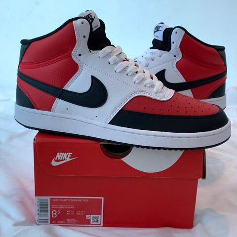 Nike COURT VISION MID NBA Original sepatu basket not jordan kyrie kobe kd