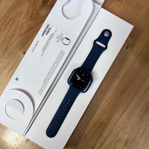 Jual Apple watch series 7 41mm Blue 