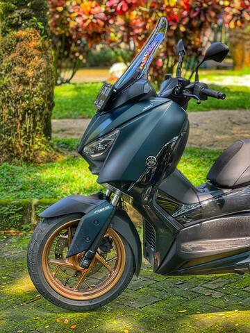 Yamaha Xmax 250 2022 Green Matte Plat D Bandung