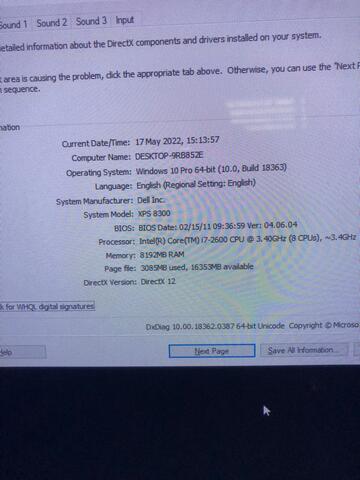 pc rakitan dell xps 8300 i7 gen2 ram 8gb vga quadro k620 2gb