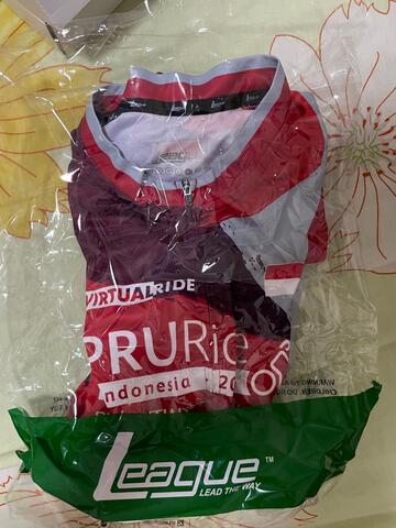 Jersey roadbike pria Pruride x League 100% new original