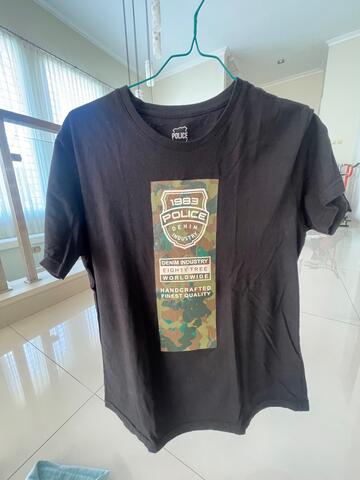 Tshirt pria Police 2nd