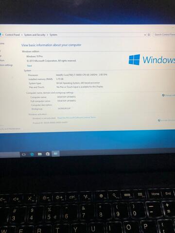 laptop lenovo thinkpad T450s core i7 gen5 ssd 256gb 14 inch murah
