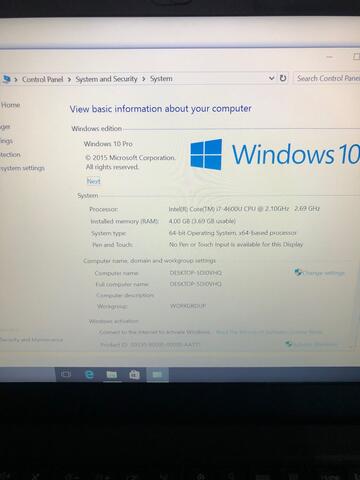 laptop lenovo thinkpad T440s core i7 gen4 ssd 256gb 14 inch murah
