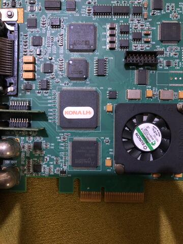 AJA KONA LHi capture card multi format analog dan digital