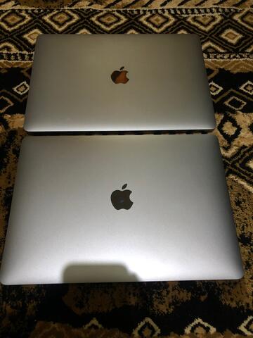jual borongan lelangan kantor 2 unit macbook pro a1708 dan macbook air a2337