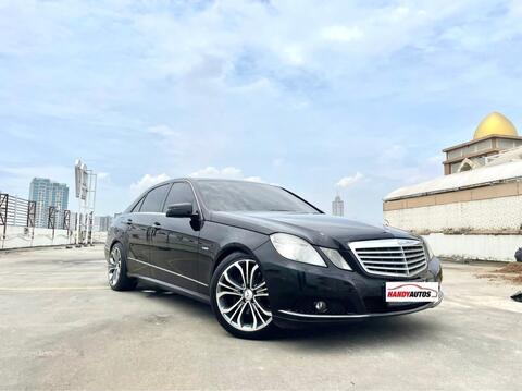 Mercedes Benz E250 CGI 2009 / 2010 Hitam - HandyAutos