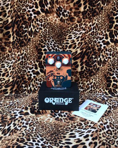 Orange Getaway Driver Overdrive Pedal