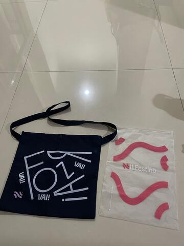 Tas kain Il Festino 2022 mussete bag unisex new