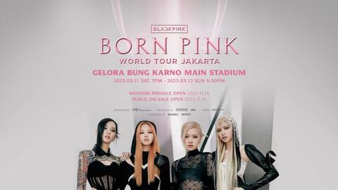 Blackpink Born Pink Jakarta Cat 1 Right Day 2