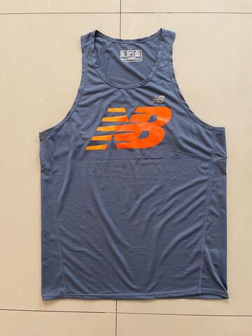 Bundle singlet gym / running pria Underarmour - New Balance 2nd 100% ori