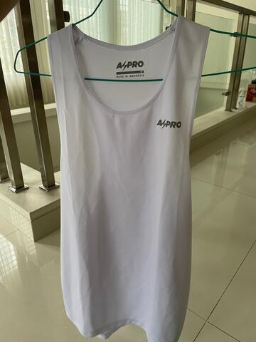 Bundle set singlet running & celana compression pria Aspro original