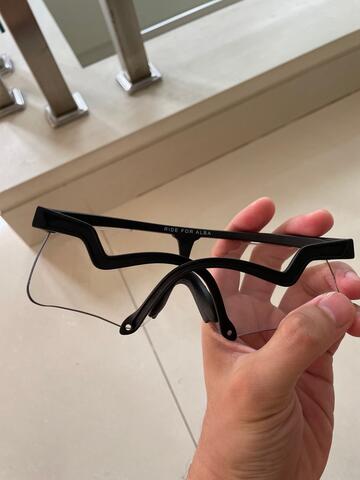 Kacamata gowes / roadbike unisex photocromic alba optics delta 2nd acm black