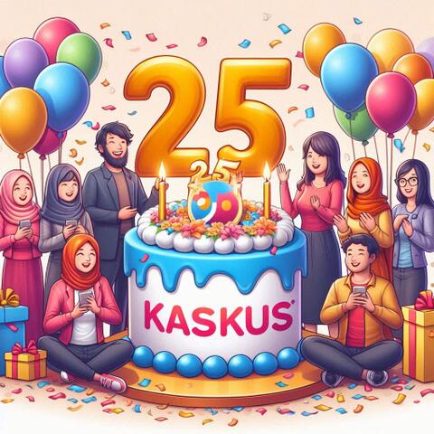 Selamat Ulang Tahun yang ke-25 untuk KASKUS