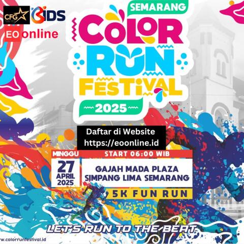 Semarang Color Run Festival 2024