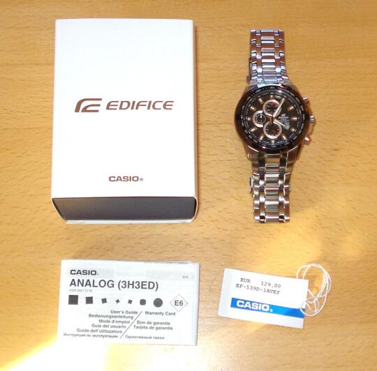 Terjual Jam Tangan CASIO EDIFICE - ELEGANCE and CLASSY | KASKUS