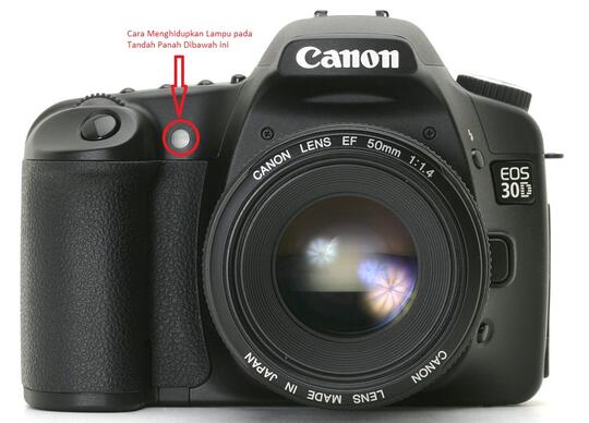 Cara mematikan flash kamera canon