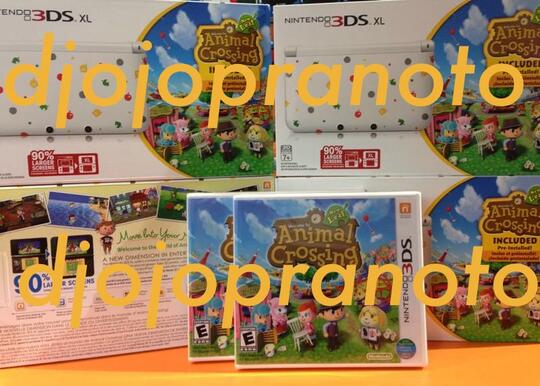 3DS XL Animal Crossing,StyleSavvy Trendsetters,Project X Zone,Rune Factory 4