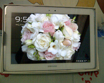 GALAXY TAB 2 10.1 INCH WHITE seken, baru 4 bulan...Mulus...Jarang dpake