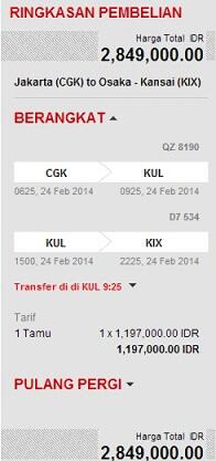 FR 2 Minggu di Jepang + Tips