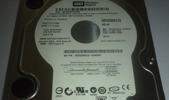 Cari hardisk wdc , samsung , ibm