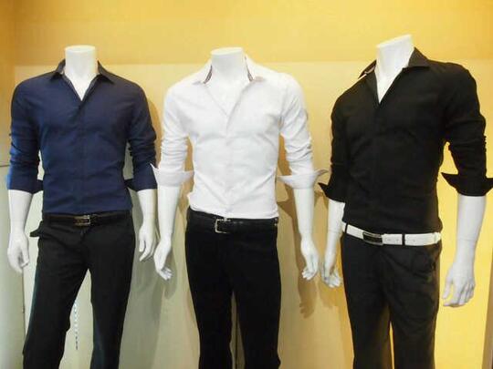 Terjual KEMEJA CHAMBRAY ZARA MAN SLIM 