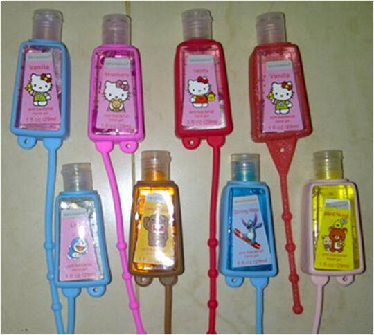 Handgel Pocket bag Sanitizer Karakter 3D glow in the dark boneka reseller dropship ok