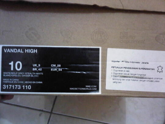 nike vandal 44