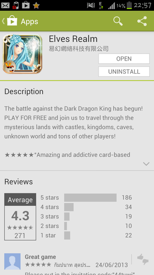 ios/android - elves realm card battle strategy