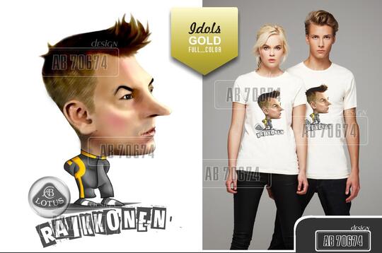 Karikatur T-shirt (bisa request wajah)