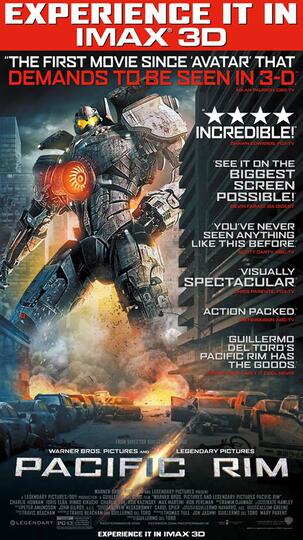 Pacific Rim (2013) | scifi monster movie by Guillermo del Toro