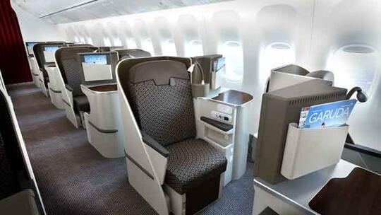 Mengintip Kemewahan Pesawat Baru Garuda Indonesia