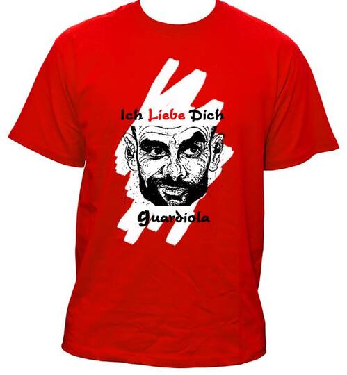 Terjual Kaos Distro Keren Dan Murah Pre Order Pep Guardiola Ich Liebe Dich Kaskus