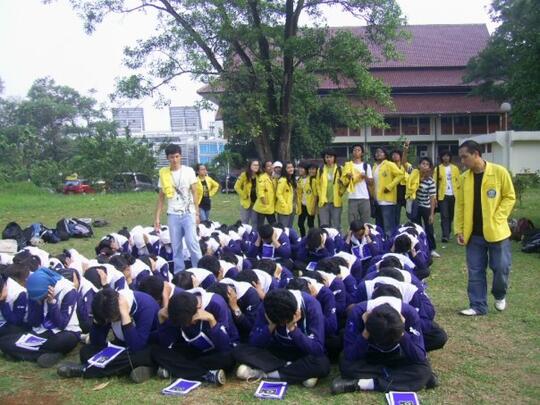 yuk mengintip photo ospek maba aka mahasiswa baru di luar negeri