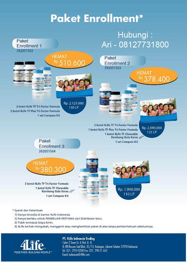 4Life Transfer Factor : Paket Hemat